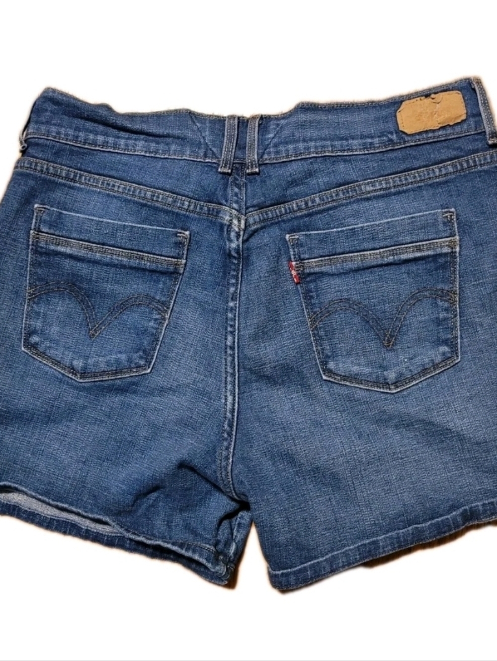 Levi's Women's Shorts Size 10 Blue Jean Denim Short Shorts Y2k Tomato Girl